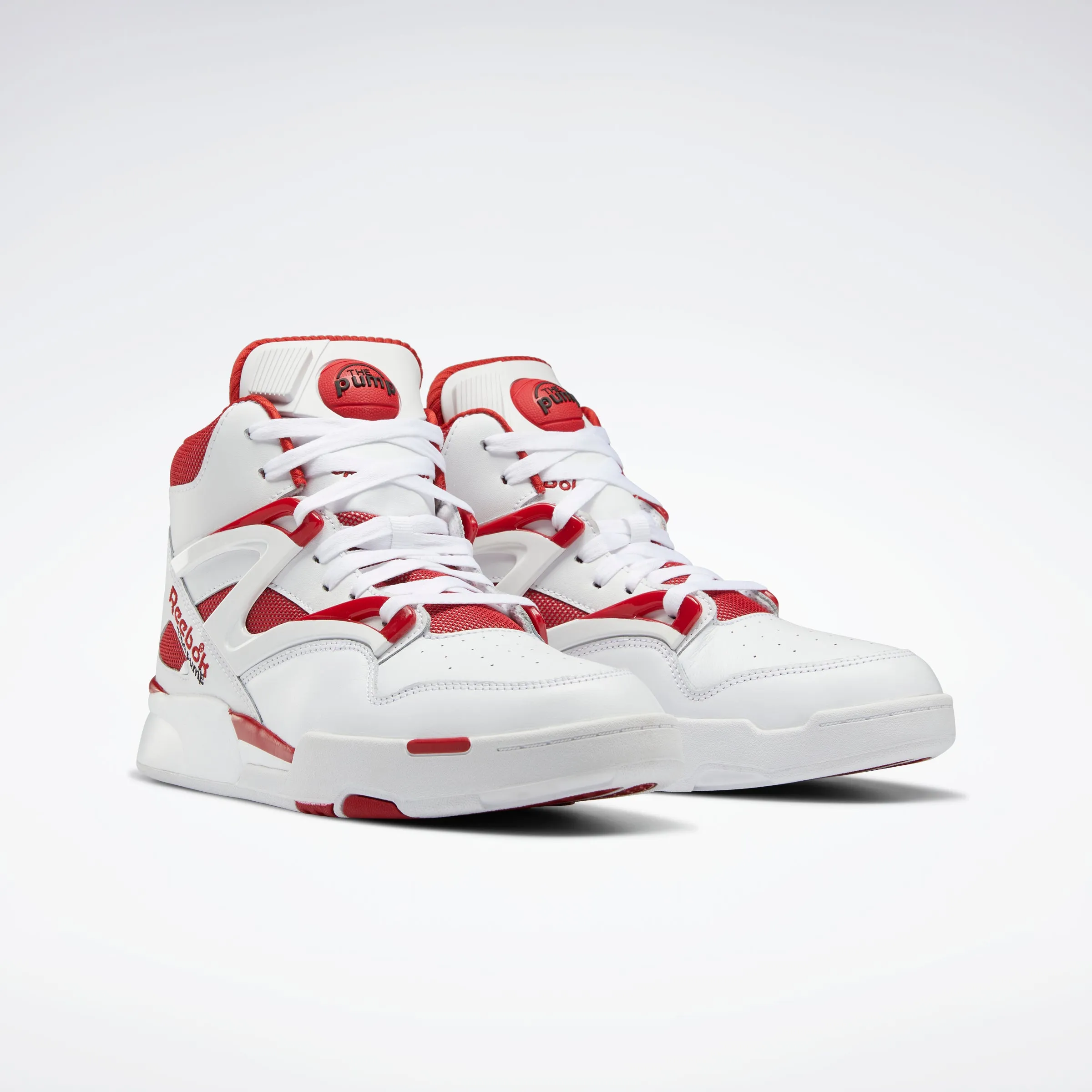 Pump Omni Zone Ii Shoes White/Flash Red/Black