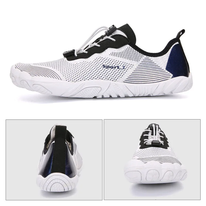 Quick-drying sneakers for beach and water sports
