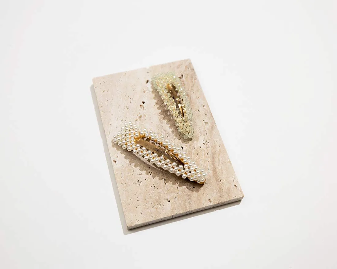 "Mornington" Like-Stone Cream Ceramic Styling Prop 10cmx10cm (1cm thickness)