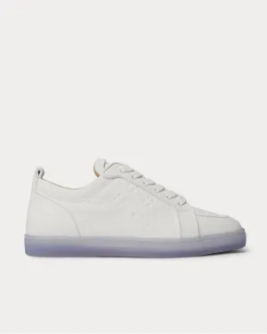 Rantulow Orlato Debossed Leather  White low top sneakers