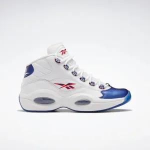 Reebok Footwear Men Question Mid Shoes Ftwwht/Clacob/Clear