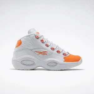 Reebok Footwear Men Question Mid Shoes FTWWHT/SMAORA/CHALK