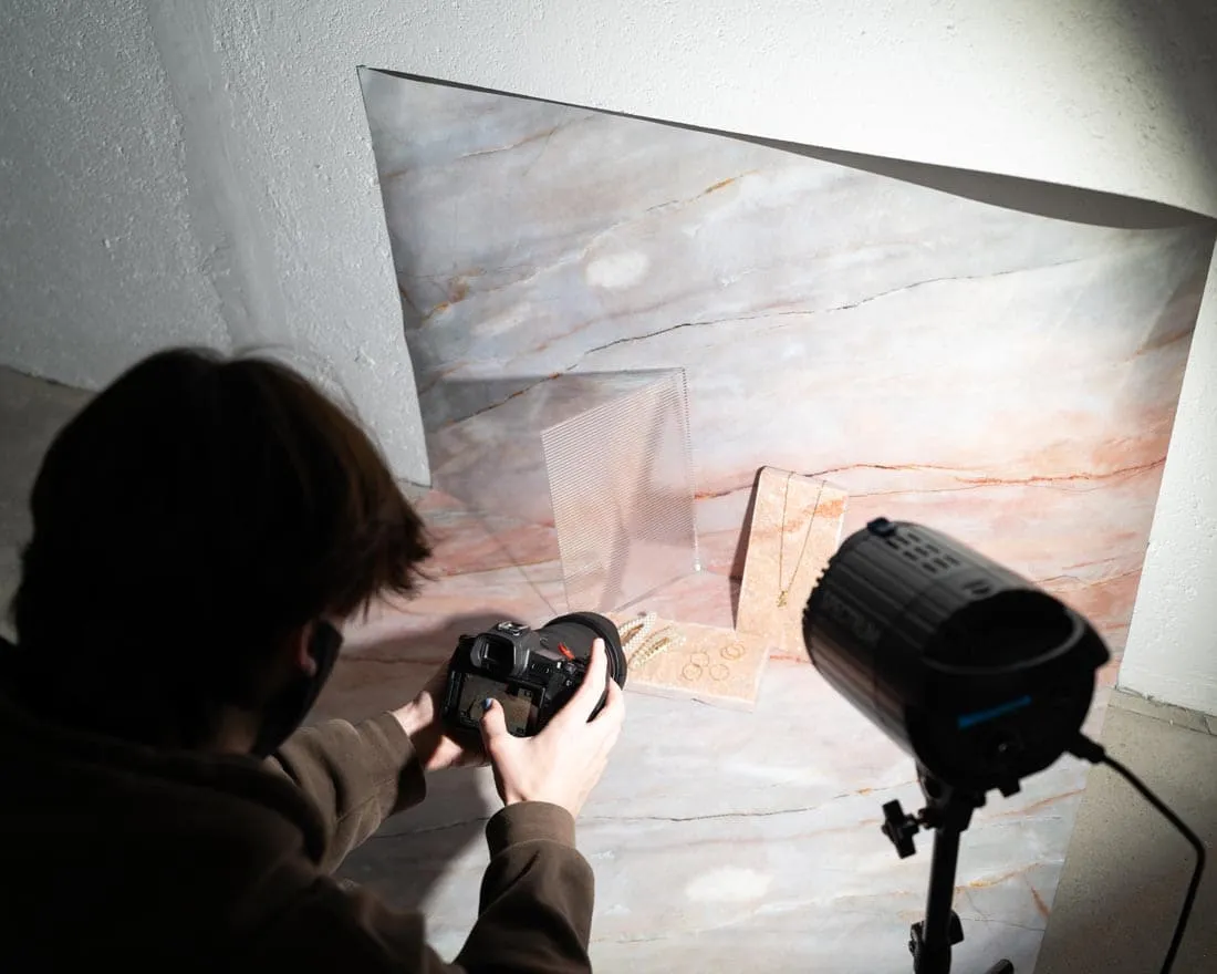 Ribbed Transparent Acrylic Sheet Styling Prop 29cm x 18cm (6mm thickness)