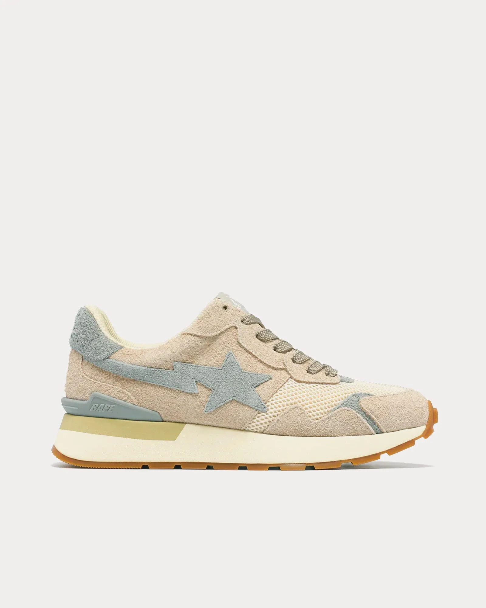 Road Sta Express Beige / Charcoal Low Top Sneakers