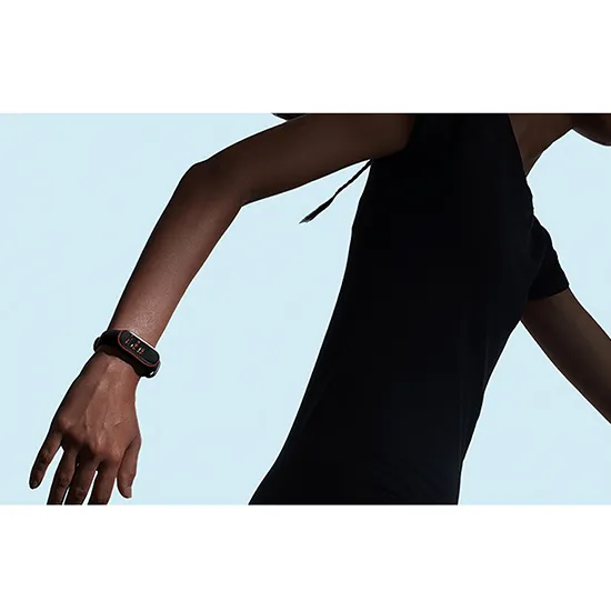 Silicone Wristband for Mi Band 4/ Mi Band 3 (Black-Avengers Edition)