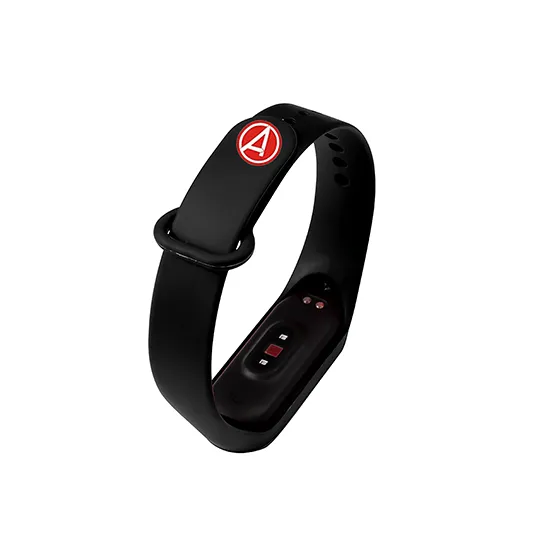 Silicone Wristband for Mi Band 4/ Mi Band 3 (Black-Avengers Edition)