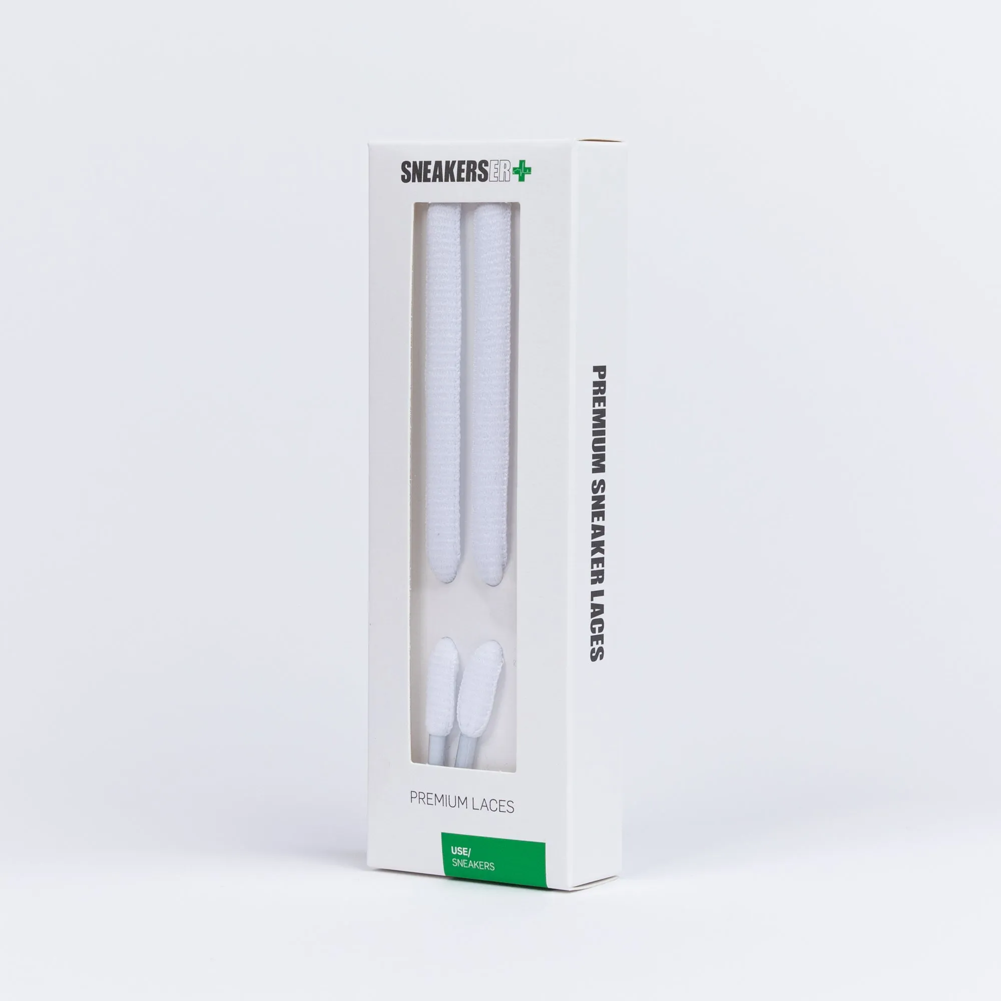 SKATE SNEAKER LACES 120CM X 9mm WHITE