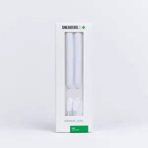 SKATE SNEAKER LACES 120CM X 9mm WHITE