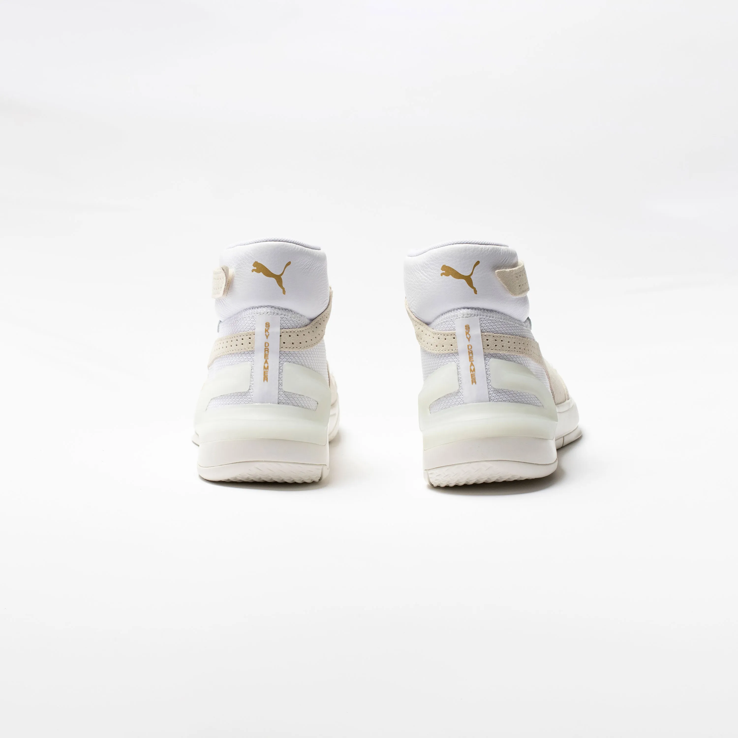 Sky Dreamer Mens Basketball Shoe - White/Bone