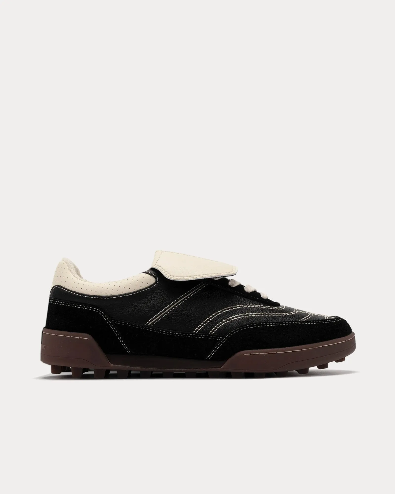 Soccer Anthracite / Antique White Low Top Sneakers