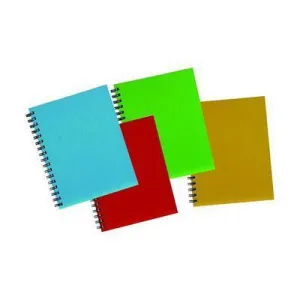 Spirax 511 Notebook Spiral Bound Hard Cover 200 Page 225 X 175Mm Assorted