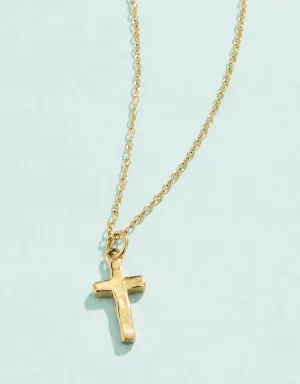 Splash Cross Necklace