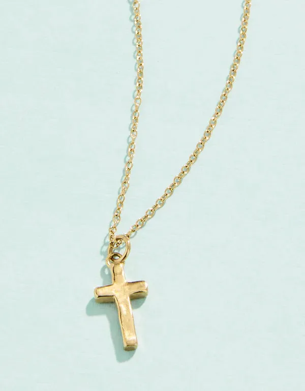 Splash Cross Necklace
