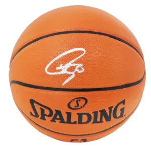 Stephen Curry Golden State Warriors Signed Spalding NBA Game Series Replica Basketball (FAN COA)