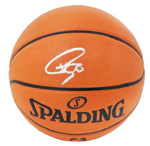 Stephen Curry Golden State Warriors Signed Spalding NBA Game Series Replica Basketball (FAN COA)