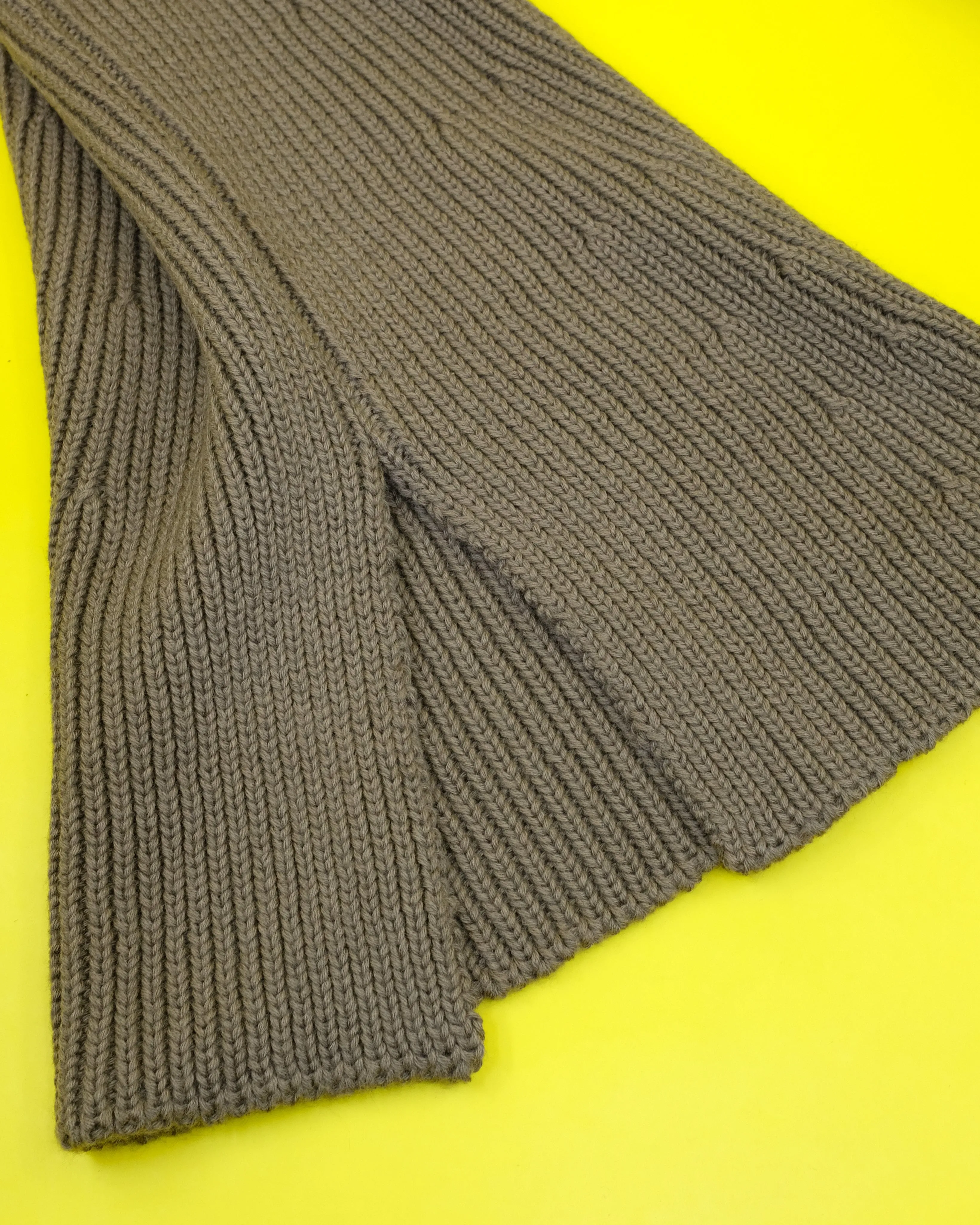 Tender Bison Cotton Cash Knitted Gaiter