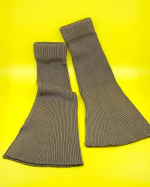 Tender Bison Cotton Cash Knitted Gaiter