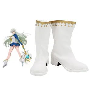 The Seven Deadly Sins Halloween Costumes Accessory Elizabeth Liones Cosplay Shoes Boots