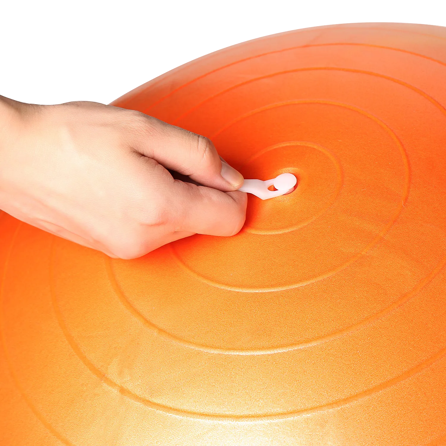 TOPKO Gym Ball with Base and Resistance bands
