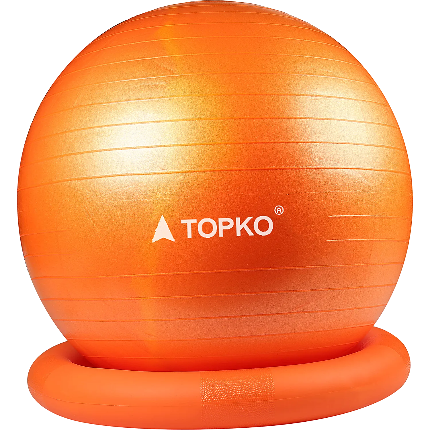 TOPKO Gym Ball with Base and Resistance bands