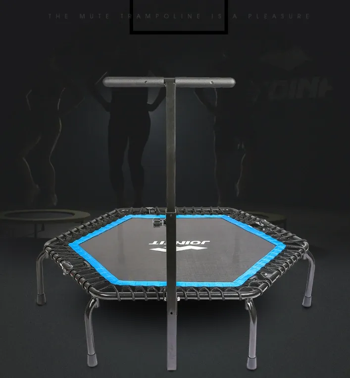 Trampoline Home Children Women Men Gym Class Trampoline Fitness Handrail