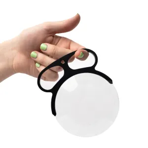 Transparent 10cm Fractal Filter Handheld Kaleidoscope Photography Prop