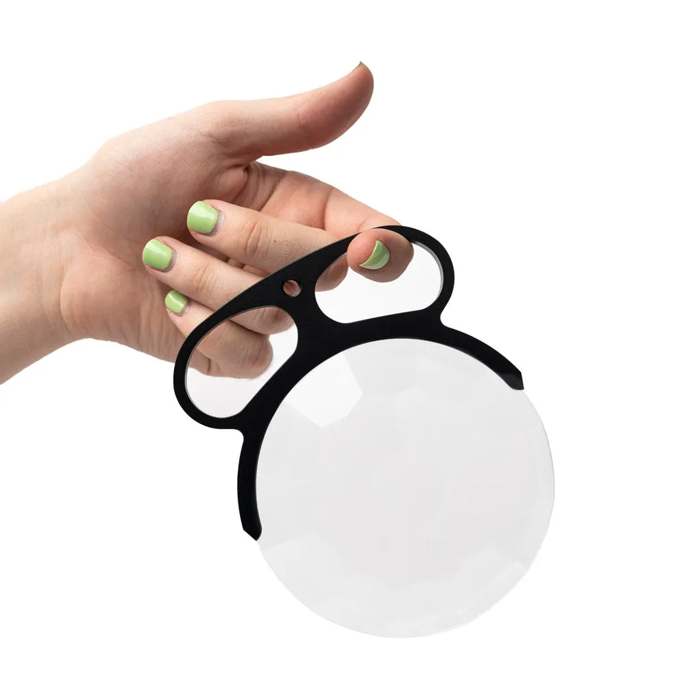 Transparent 10cm Fractal Filter Handheld Kaleidoscope Photography Prop