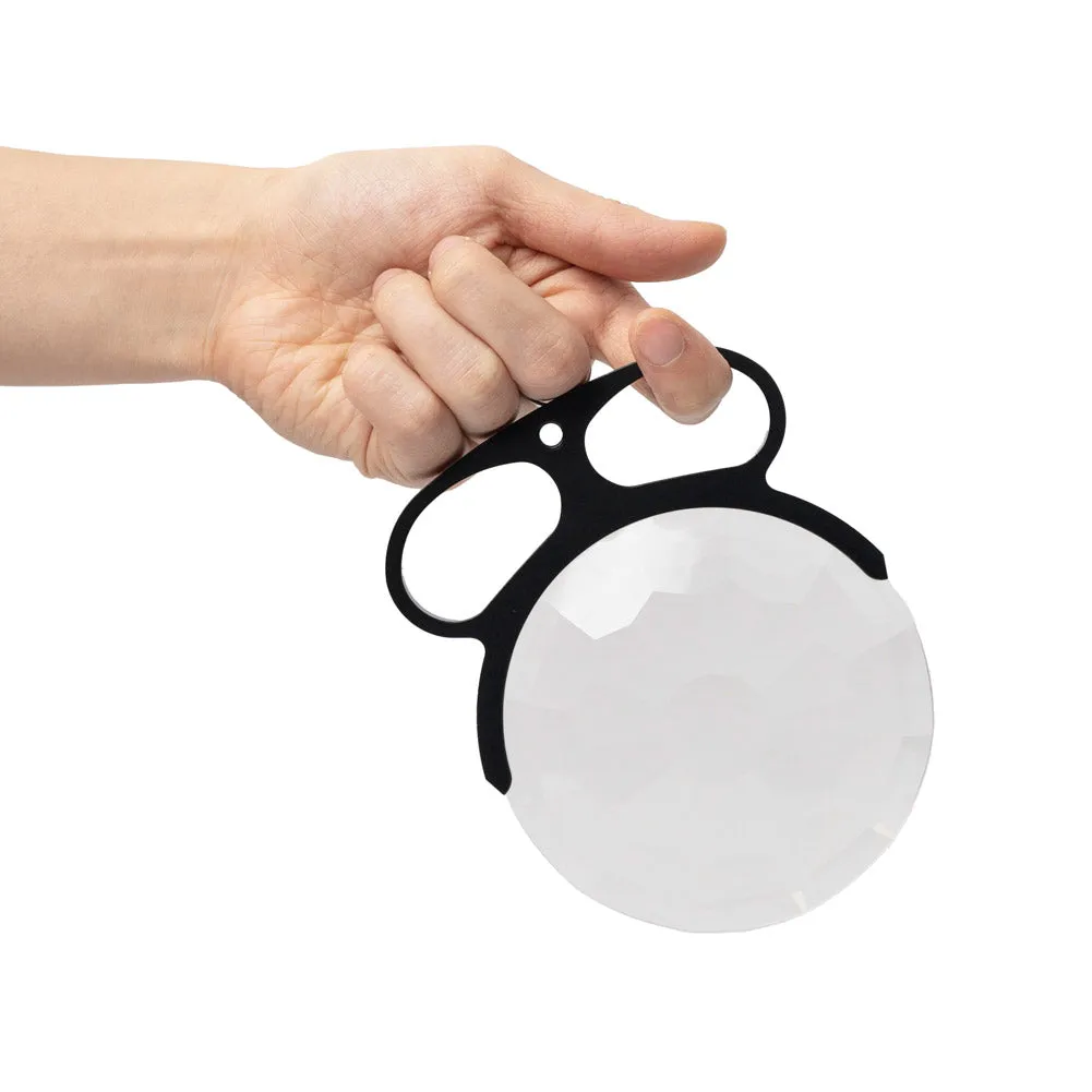 Transparent 10cm Fractal Filter Handheld Kaleidoscope Photography Prop
