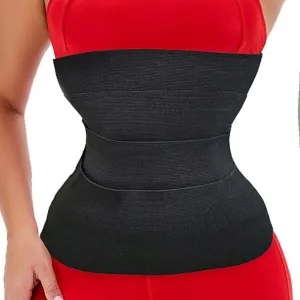 Tummy Wrap Waist Trimmer Slimming Belt Body Shaper For Ladies