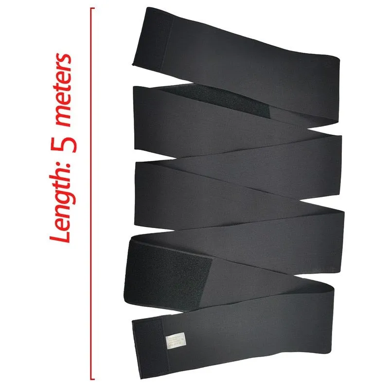 Tummy Wrap Waist Trimmer Slimming Belt Body Shaper For Ladies