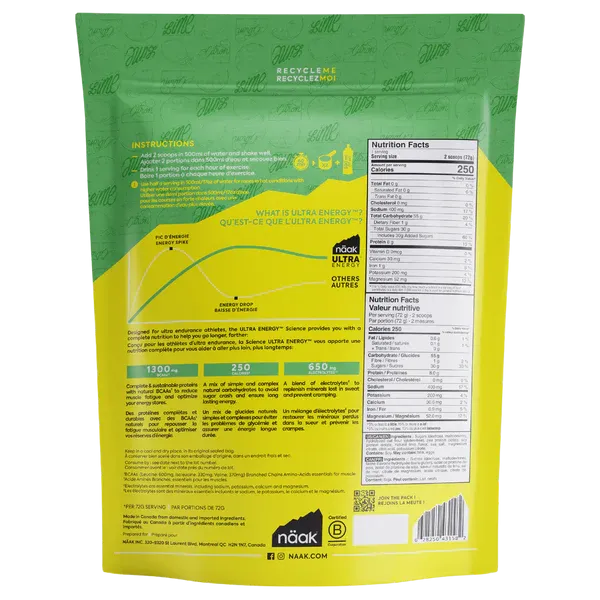 Ultra Energy™ Drink Mix (720g) - Lime