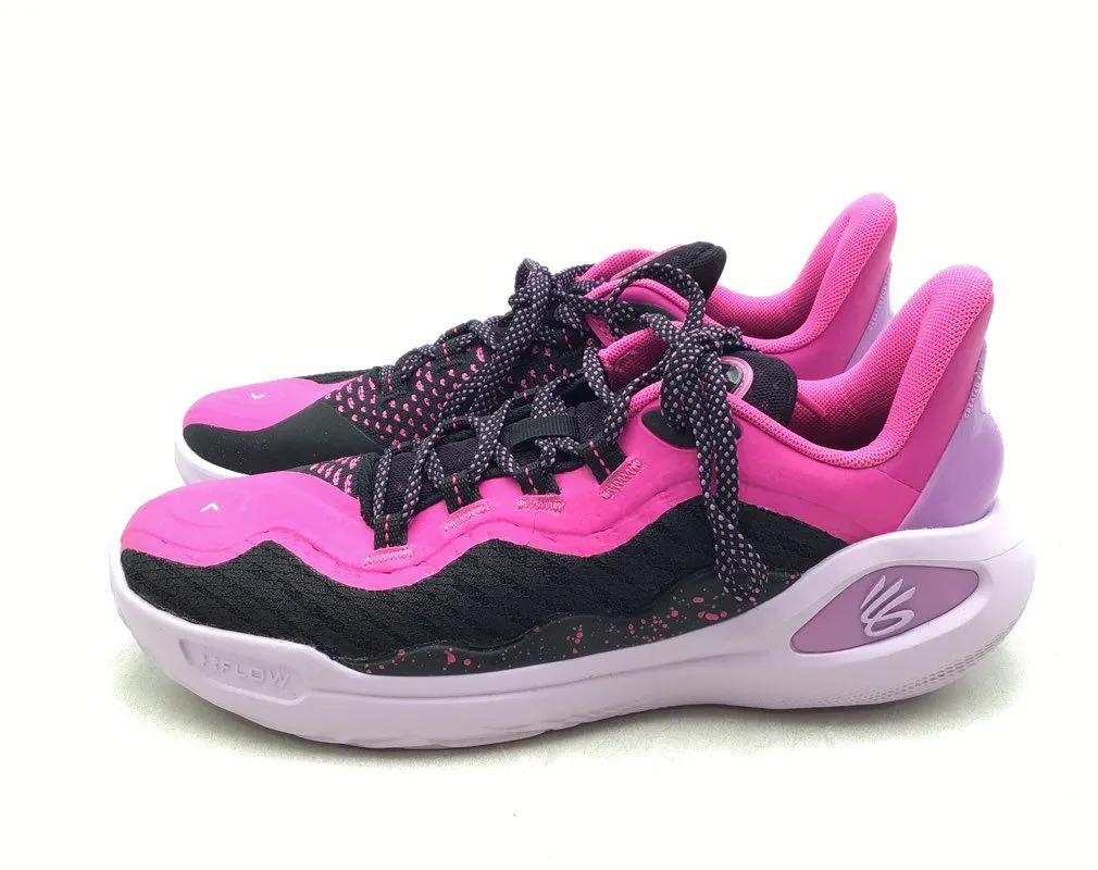 Under Armour Women's Curry 11 Pink Basketball Athletic Shoes - Size 9.5