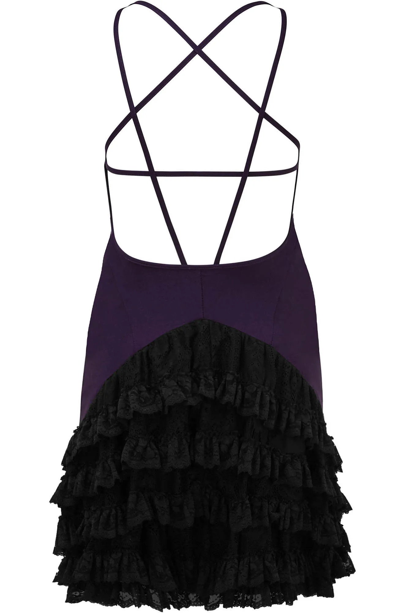 Vivienne Bustle Dress [PLUM] [PLUS]