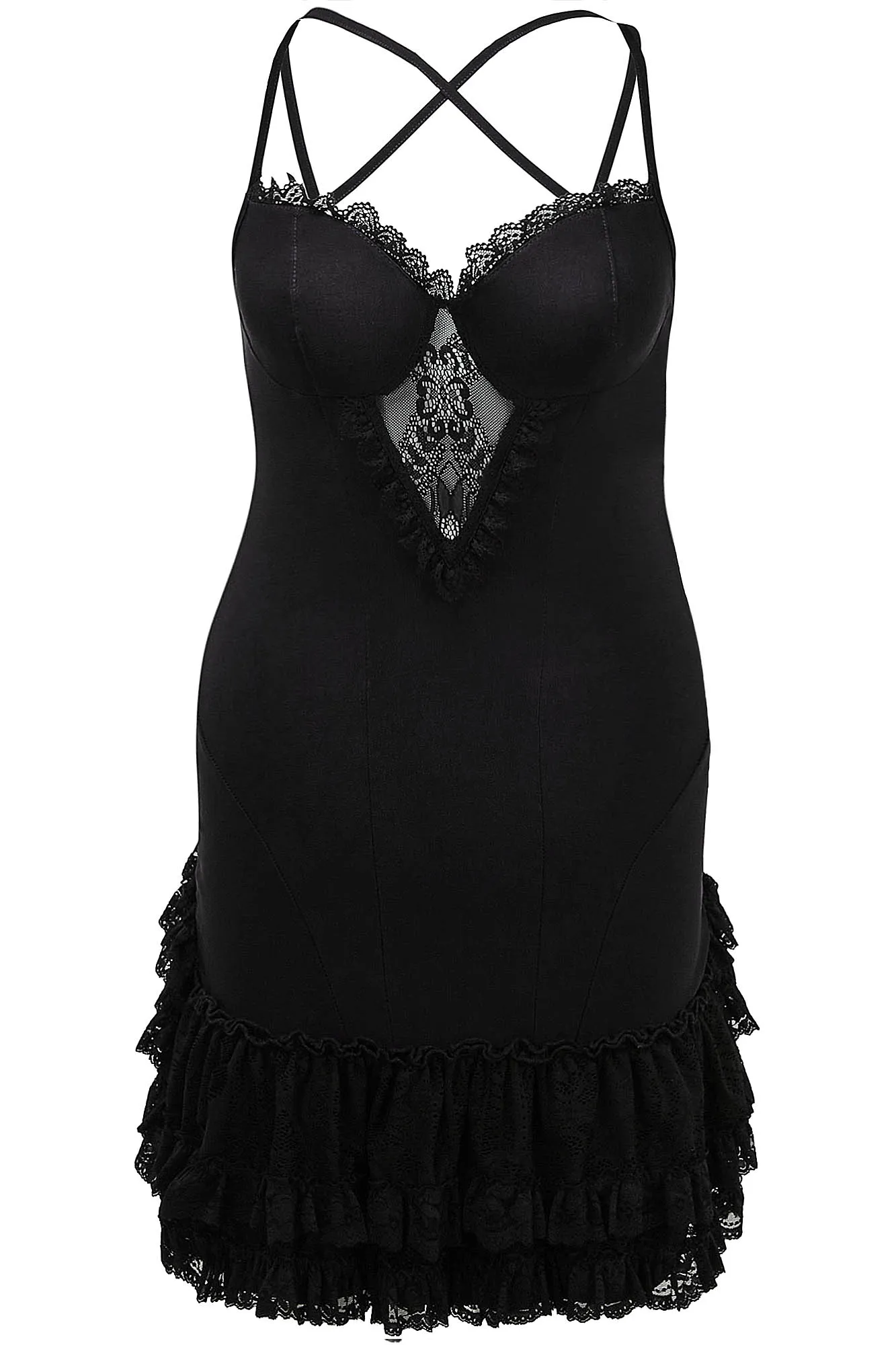 Vivienne Bustle Dress [PLUS]