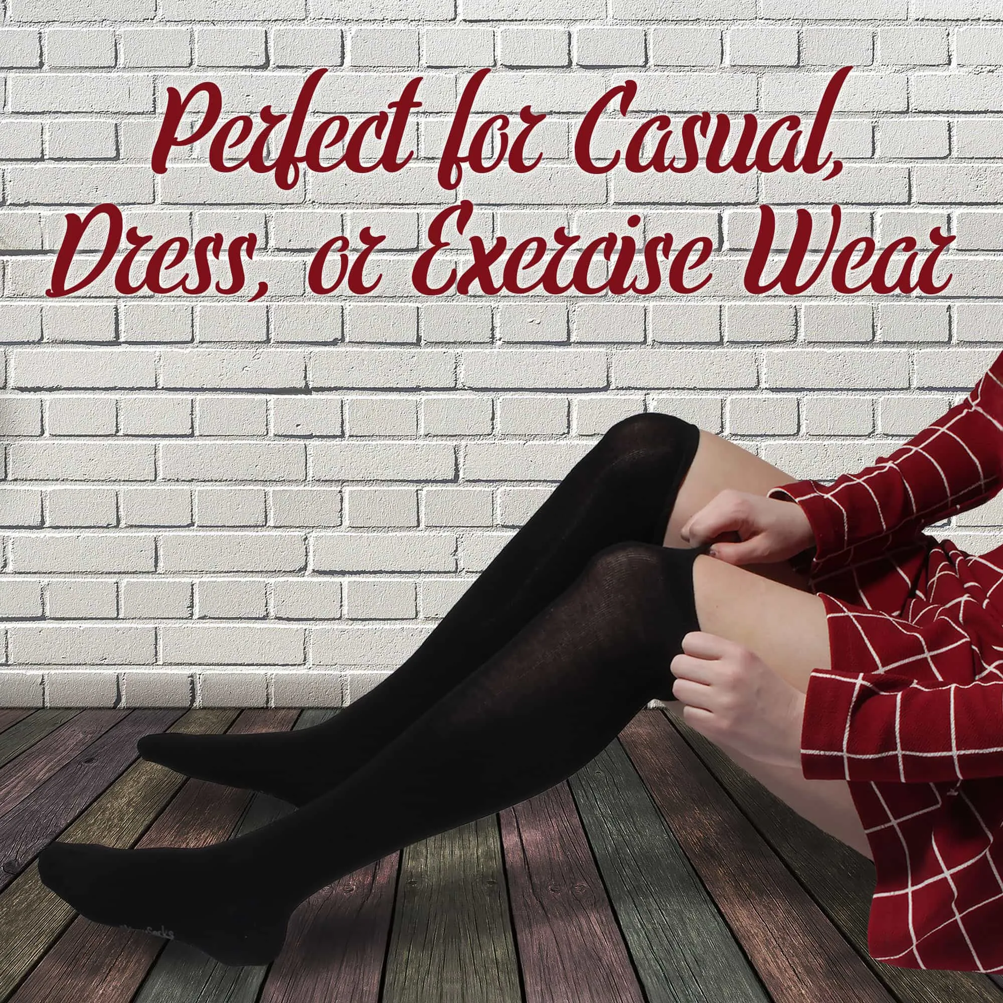 Women's Bamboo Knee High Socks